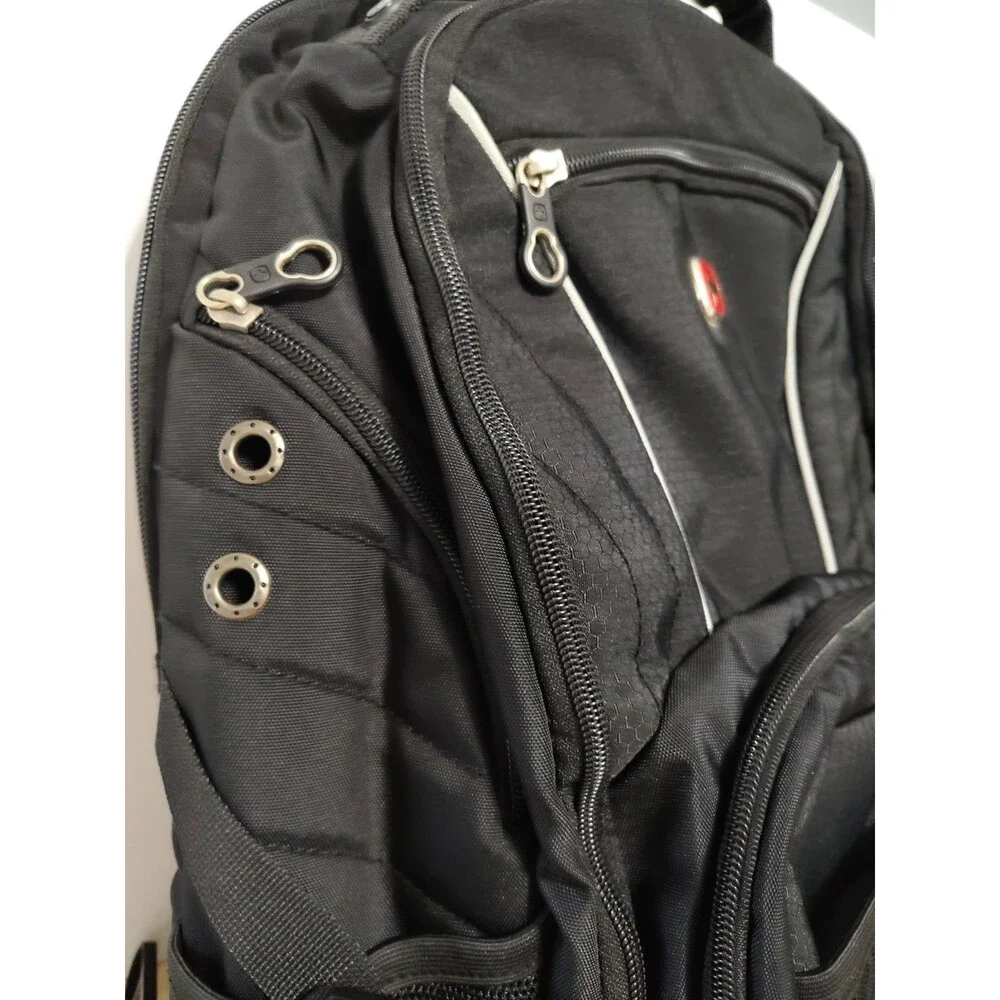 SwissGear 3180 Scansmart TSA 15 Laptop Backpack Black 19-Inch Mult Conv Features